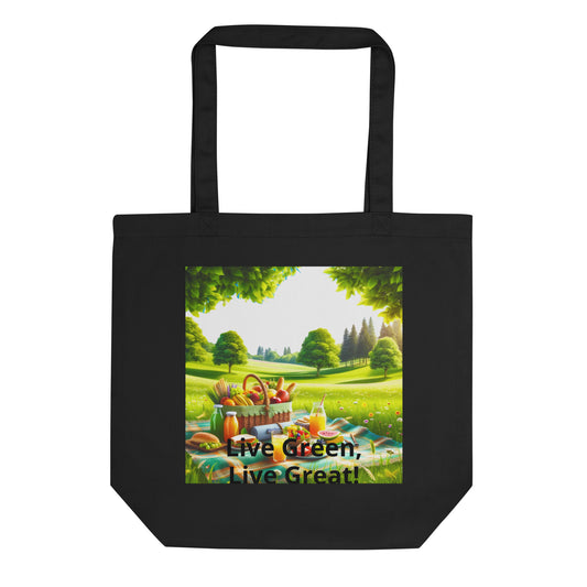 Black and variant Eco Tote Bag